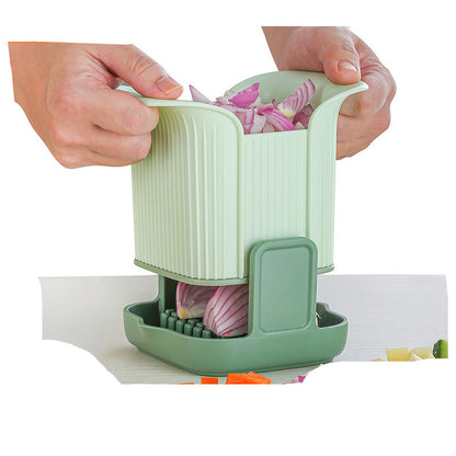 Multifunctional Vegetable Chopper Onion Dicing Artifact French Fries Slicer Kitchen Gadget Cucumber Potato Slicer Kitchen Tools